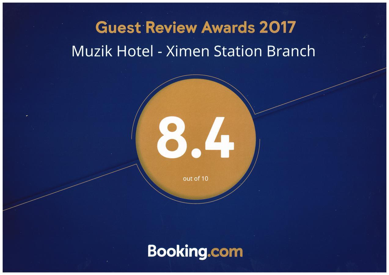 Muzik Hotel - Ximen Station Branch Tajpej Zewnętrze zdjęcie