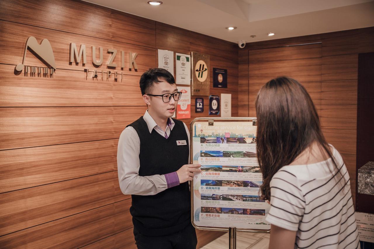 Muzik Hotel - Ximen Station Branch Tajpej Zewnętrze zdjęcie